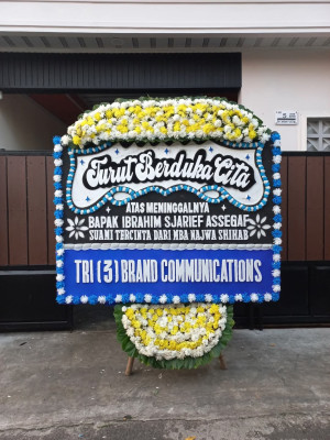 Papan Bunga Duka di Ciseeng